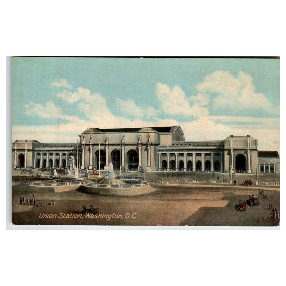 Vintage Union Station Washington D.C. Postcard I. & M. Ottenheimer Divided Back